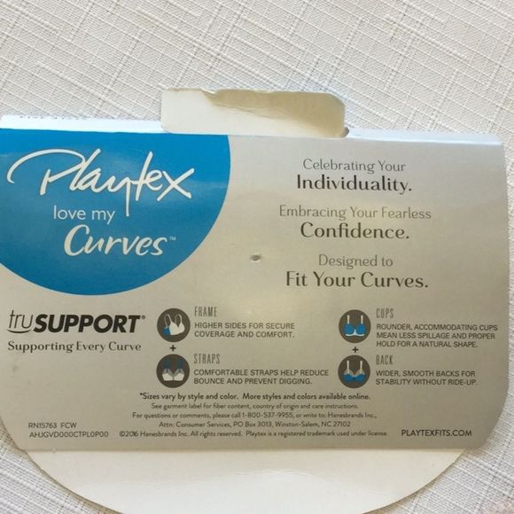 Playtex Beautiful Lift Underwire Bra - Picture 6 of 7